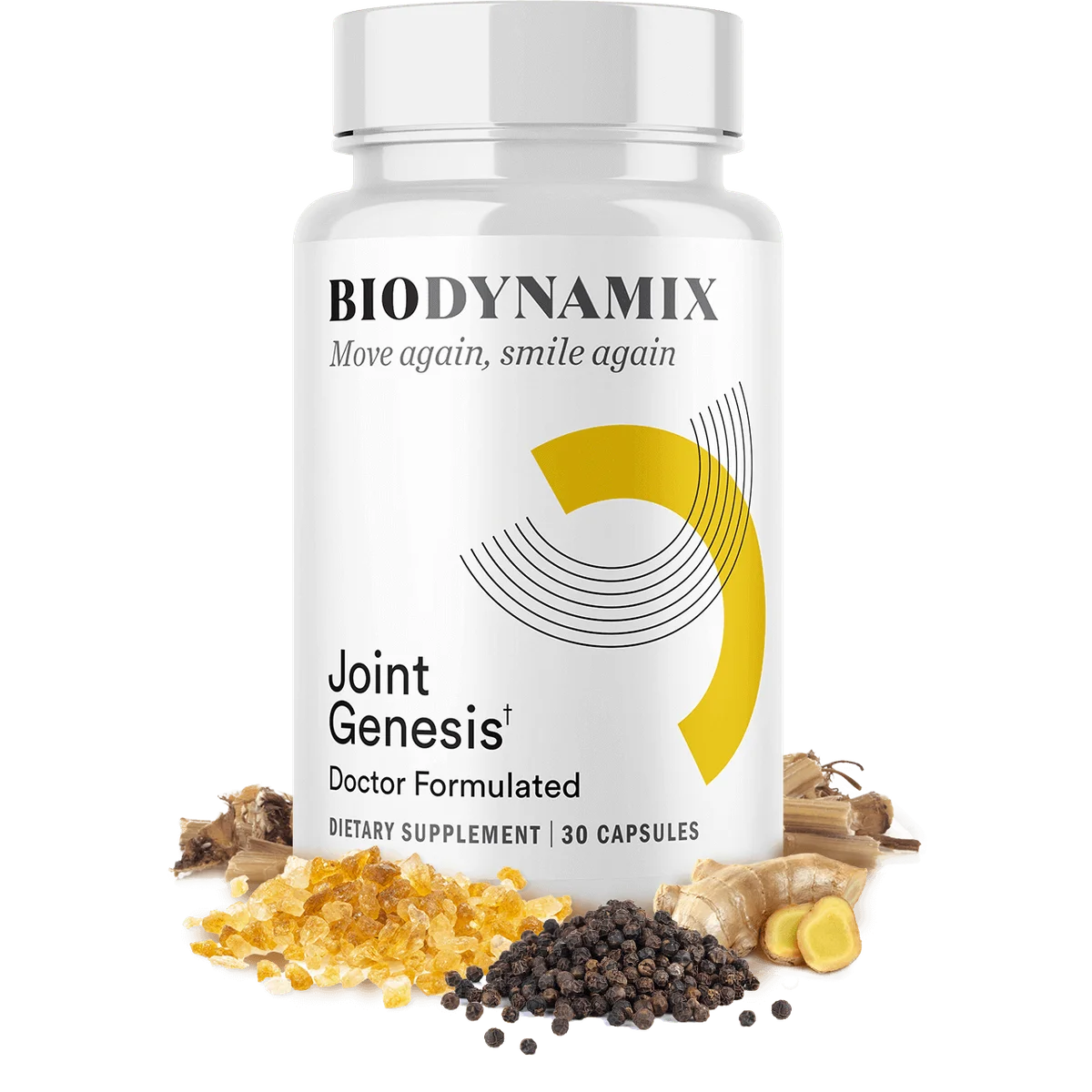 Joint Genesis Joint & Mobility Supplement Bottle (Front Label)